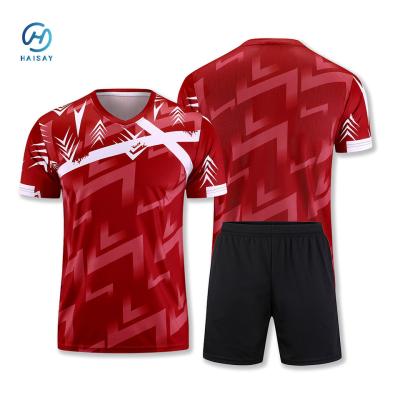 China Gepersonaliseerd voetbal trui Sublimatie Print 100% polyester ademend snel droog trui voetbal voetbal trui Te koop