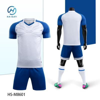 China Sublimatie Football Jersey Set Fashion Training voor Kids Team Custom Team nummer Te koop