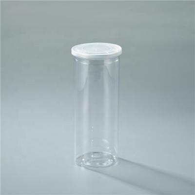 China For Snacks PET Container Supplier 1000ml Popcorn Jars With Easy Open Lid for sale