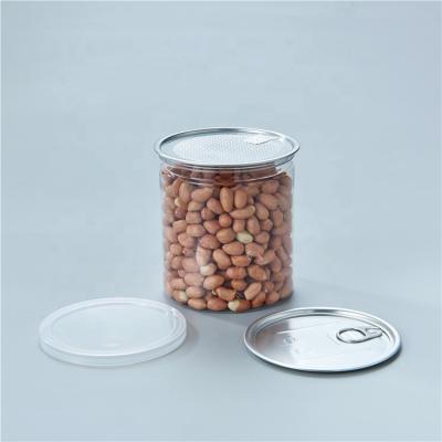 China For New Model 401# Snack Food Pack Container PET Plastic Jar With EOE for sale