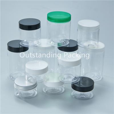 China For Snack Factory Food Package Directly PET Plastic Jars for sale