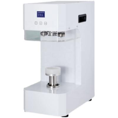 China Mini desktop food coffee use can sealing machine for beer aluminum can for sale