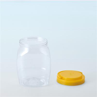 China Safety / Non Toxic Manufacturing Outstanding Food Storage Jar 2.5L PET Plastic Can for sale