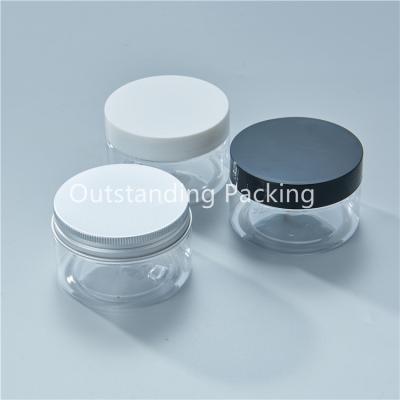 China BEAUTY Cream Cosmetic PACKAGING Container 50ml PET Plastic Jar for sale