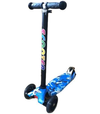 China PU Scooter For Kids With Sticker Wholesale Three Wheel 2020 for sale