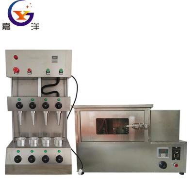 China Hotels Approved Pizza Sugar Cone Waffle Rolling Machinery Ice Cream Cone Making Machine for sale