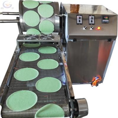 China Snack Machines Customized Multifunctional Duck Bread Machine /Roast Pancake/Pita Bread Baking Machine Thin Forming Machine for sale