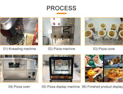 China Restaurant High Power Pizza Cone Machine For Commercial Rotary Cone Pizza Oven Pisa Model Pizza Cone for sale