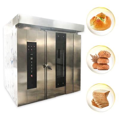 China Energy Industry Electric Bread Oven Bakery Equipment Hot Air Saving Rotating Cake Bakery Rotary Oven for sale