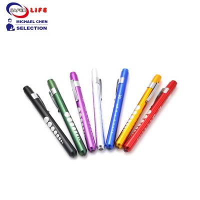 Chine Fournitures médicales médicales jaunes de Pen Torch Light Nurse Diagnostic Penlight Homecare 13.4cm à vendre