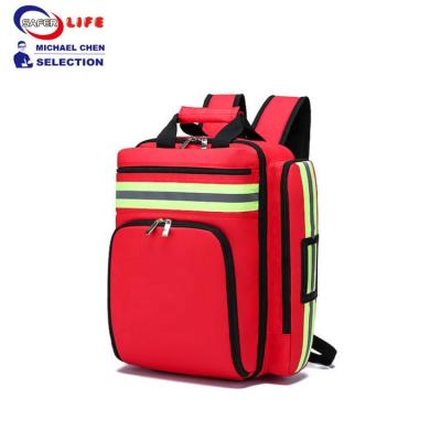 Cina Outdoor SOS emergency first aid bag survival backpack trauma kit in vendita