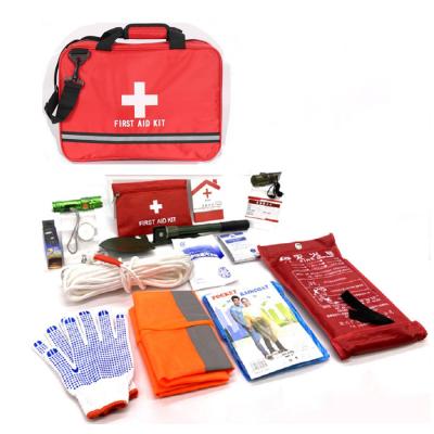 China Medical First Aid Kit  Rescue Emergency Big Fire Emergency Kit Bag Survival Supplies zu verkaufen