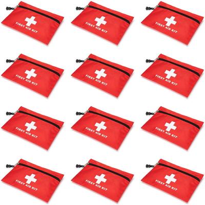 Cina Empty Emergency Survival Camping First Aid Bag Small with Dual Zippers in vendita