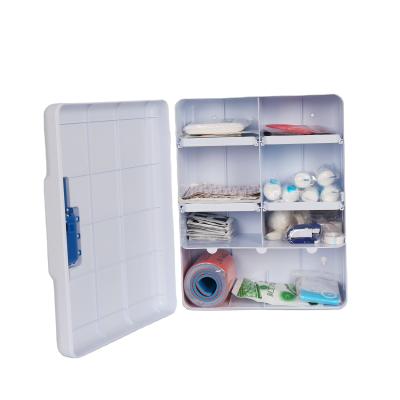 China 100 person ABS medicine household box Shelf Industrial First aid equipment box Emergency First Aid Cabinet Cases box zu verkaufen