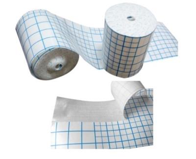 Chine Tape fixe non tissée adhésive Tape fixe adhésive non tissée adhésive en rouleau de plâtre Bandage à vendre