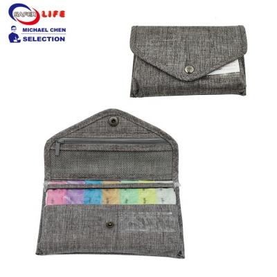 China Kleine 7 14 Tagpillen-Organisator-Wallet Pill Holder-Fall-Kasten-Behälter-Halter 20cm zu verkaufen