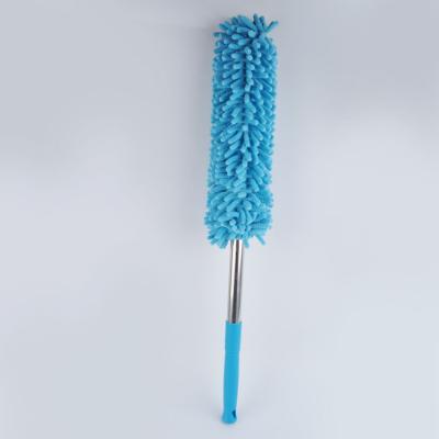 China Multifunctional Greenwell Microfiber Chenille Ceiling Duster Removable Dusting Cloth With Telescopic Pole for sale