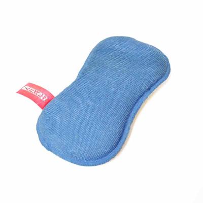 China Sustainable Microfiber Cloth Block Kitchen Sponge Magic Pad for sale