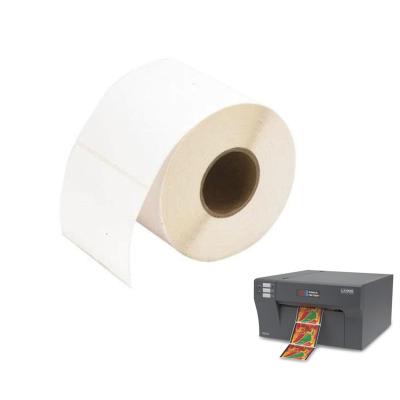 China High Poly Inkjet Printer Glossy Inkjet Label Roll Suit For Primera LX900 Label Printer for sale