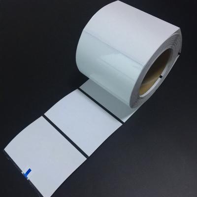 China Waterproof transparent PET inkjet label roll for primera lx900, lx200, lx400, 102mm x 76mm, 650labels/roll for sale