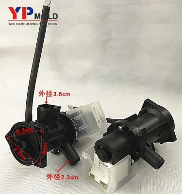 China Plastic Molding Plastic Nylon Washing Machine Injection Water Pump Accessory Mold for sale