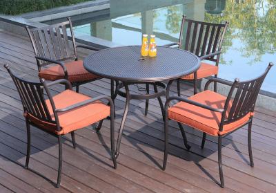 China outdoor furniture aluminum poolside table set-9071 for sale