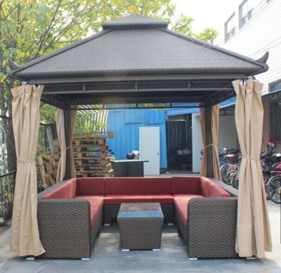 China garden furniture wicker gazebo/canopy-20015 for sale