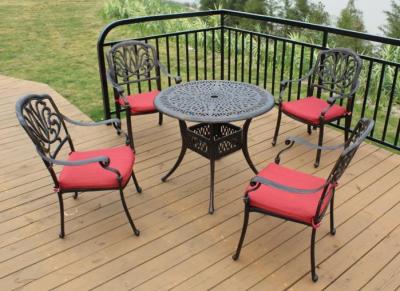 China garden furniture cast aluminum set-9808 for sale