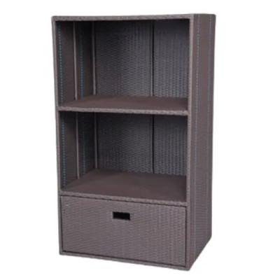 China Beach furniture plastic rattan wicker waterproof hotel pool shower bath towel storage cabinets carts---8253 en venta