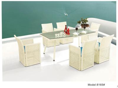 China Weeding blanco que cena la silla con el cuadro -8165 en venta