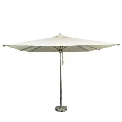 Chine L' ombrelle du marché lourd de luxe hôtel étoile rond ombrelle extérieure en acier inoxydable patio ombrelle parasol--2093 à vendre