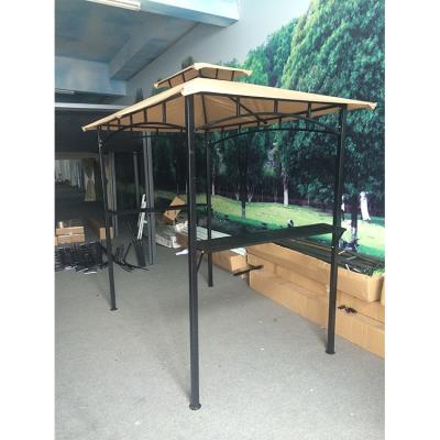 China Material de vela de poliéster 2.5*1.3*2.5M Patio Shelter Canopy Tent para barbacoa Grill Gazebo en venta