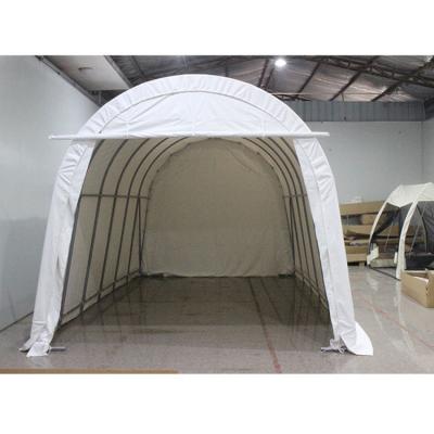 China Not Coated Sail Finishing Waterproof Carport Covers for 400*730*330cm Car Protection for sale