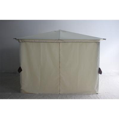 Chine Cadre en acier et taille de l'emballage 209*33*14.5cm 3.3*3.3M Tente de gazebo pliable pour jardin à vendre