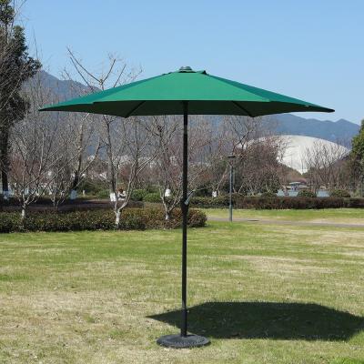 Chine Crème solaire personnalisable manuelle pour jardin en plein air Parapluie à porte-à-faux Parapluie pour patio à vendre