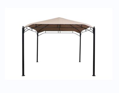 Chine Canopée extérieure de jardin 2.95*2.95*2.7M Conception de gazebo de patio rond pour les fêtes en plein air à vendre