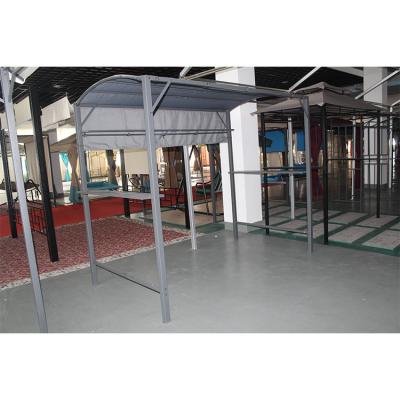 China Marco de acero Gazebo Pabellón pérgola con 2.45 * 1.37 * 2.15M Tamaño y diseño plegable en venta