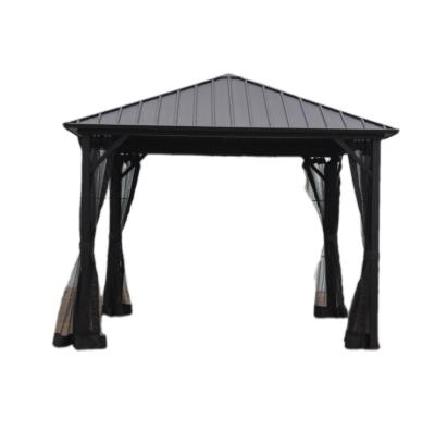 China 3X3X2.75M Metal Pergola Outdoor Gazebo for Garden Supplies Featuring Pergolas Bridge for sale