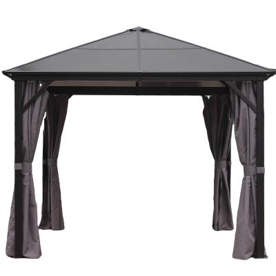 China Waterproof Portable Alu. Gazebo Tent PC Board Outdoor Gazebo Canopy Shelter 3X3X2.6M for sale