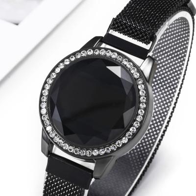 중국 Top Luxury Brand Fashion Touch LED Digital Women Watch Gold Steel Band Waterproof Wristwatch relogios masculino 판매용