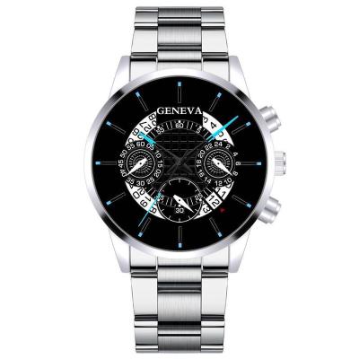 中国 Hot Selling Chronograph Waterproof Quartz Watch Three Eye Needle Quartz Luxury Watch Movement Men Business Watc 販売のため