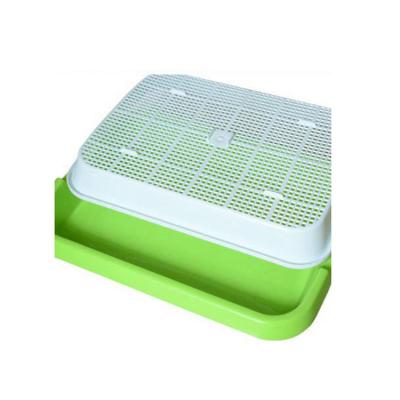 China Seed Planting Bespoke Seedling Initiator Germination Garden Microgreens Wheatgrass Sprout Tray for sale