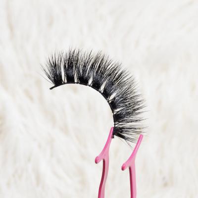 China Wholesale Hand Made 3D Mink Lashes Natural Soft Eyelash 18MM Mink Eyelashes Natural Black Bulk Private Labels for sale