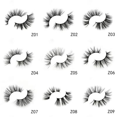 China Best Natural Eyelash Soft Selling Natural Luxury Synthetic Silk Eyelashes False 3d Mink Eyelashes Wholesale False Eyelashes for sale