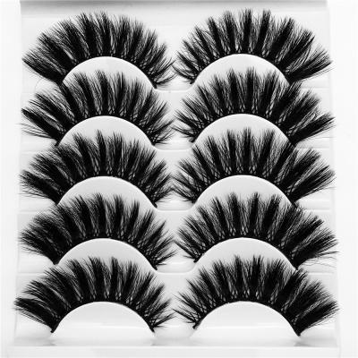 China Wholesale Natural Soft Eyelash Private Label Easy Fanning Silk 25mm 3d Eyelashes False Mink Silk False Eyelashes for sale