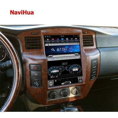 China NAVIHUA 12.1 Inch Android Car Stereo Radio Touch Screen Multimedia Handsfree For 2004-2010 Nissan Patrol Y61 Navigation Automotive Monitor for sale