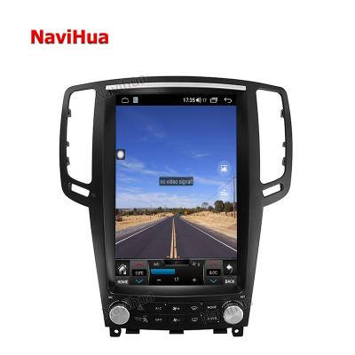 China NAVIHUA GPS Car Navigation Video Multimedia System For InFiniti G25 G35 G37 Android 10 DVD Player Stereo GPS Audio 2011-15 for sale