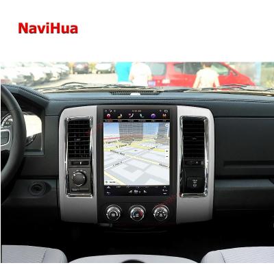 China NAVIHUA IPS Handsfree Touch Screen Android Car Radio For DODGE RAM Multimedia Navigation MP5 4+64GB Carplay Monitor For Tesla Auto GPS for sale