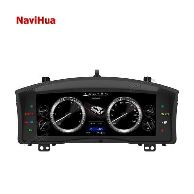 China NAVIHUA 12.3 Inch Touch Screen Car LCD Display Hands Free Dashboard For Lexus LX570 07-15 Android Auto Multimedia Instrument Cluster for sale