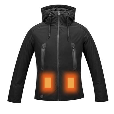 China Professional Men's Battery Jacket Warmer QUICK DRY Winter Waterproof Electric Softshell Enthusiast Warm Workwear for sale